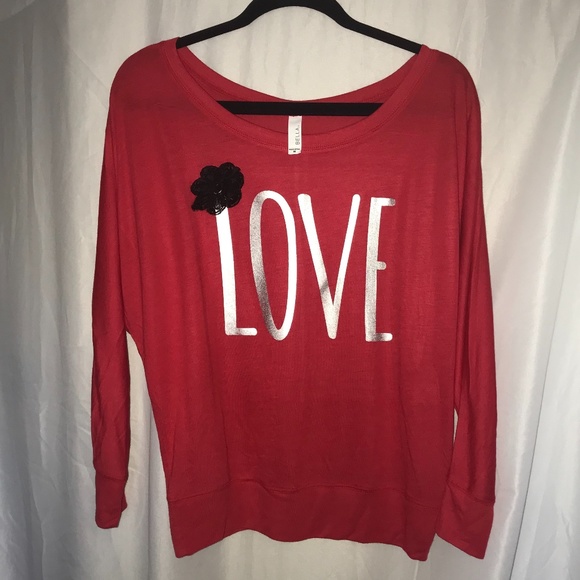 Flowy Long Sleeve Tee HTV/Embellishment NWOT - Picture 7 of 7